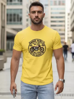 Tricou pentru bărbați DSTREET NX5007R-YE CHIHLIMBAR