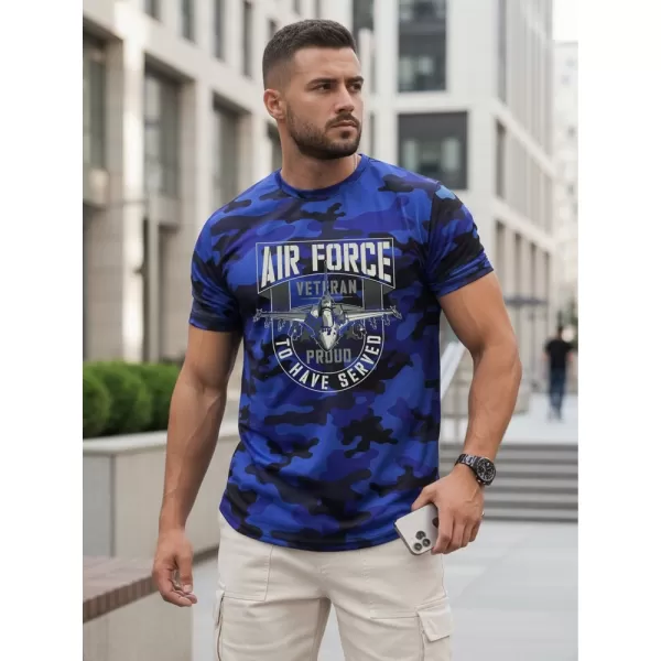  Tricou pentru bărbați DSTREET NX2001R-RB-M ALBASTRU 