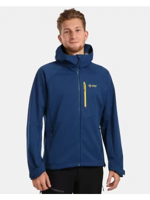 Jachetă softshell pentru bărbați KILPI BELTRA-M 1M0111KI ALBASTRU ÎNCHIS