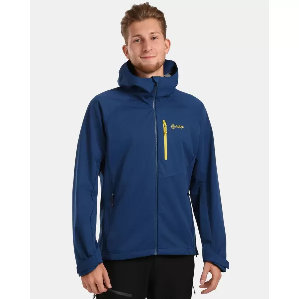  Jachetă softshell pentru bărbați KILPI BELTRA-M 1M0111KI ALBASTRU ÎNCHIS 