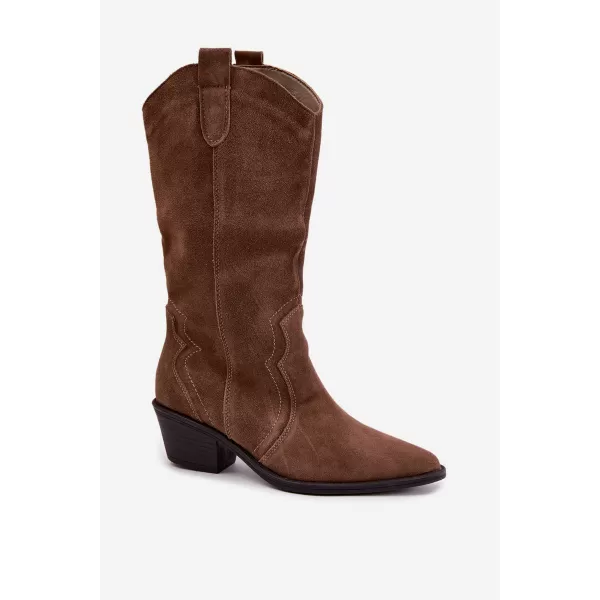  Cizme de dama BOTO 5312 KAKI 
