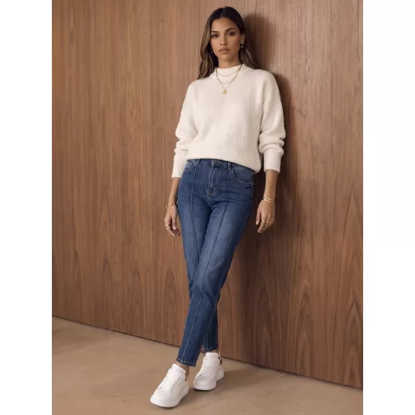  Pantaloni de dama DSTREET UY3203 ALBASTRU 
