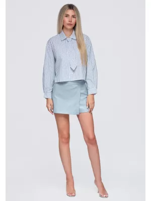 Cămașă de damă OMBRE OW-SH-E0069 GRI