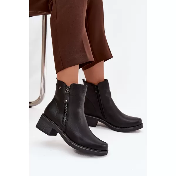  Botine de dama EVENTO 24BT02-7992 NEGRU 
