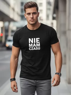Tricou pentru bărbați DSTREET NX0114R-BK NEGRU