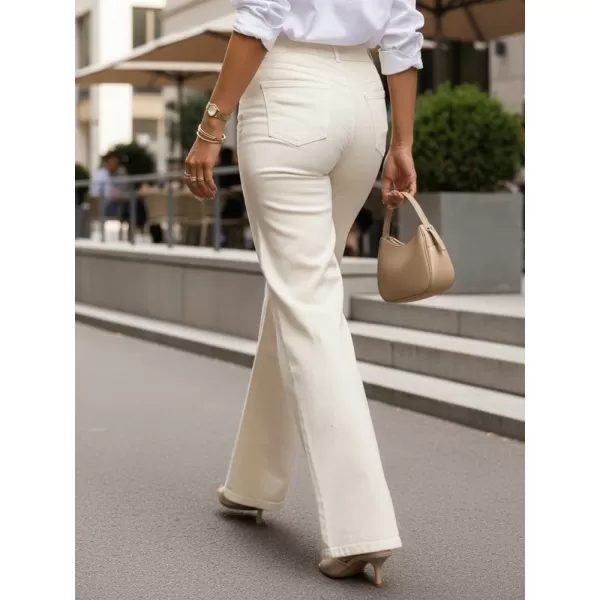  Pantaloni de dama DSTREET UY3052 ECRU 