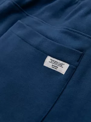 Pantaloni de trening pentru bărbați OMBRE OM-PABS-0305 ALBASTRU MARIN
