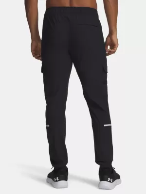 Pantaloni sport pentru bărbați UNDER ARMOUR TECH UTILITY WOVEN PANT 6004966-003 NEGRU