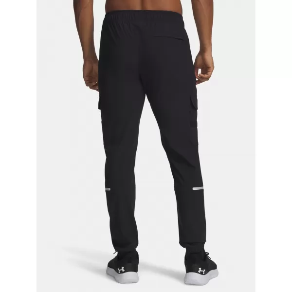  Pantaloni sport pentru bărbați UNDER ARMOUR TECH UTILITY WOVEN PANT 6004966-003 NEGRU 