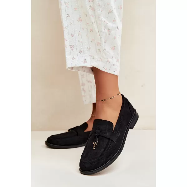  Mocasini de dama BOTO 1539 NEGRU 
