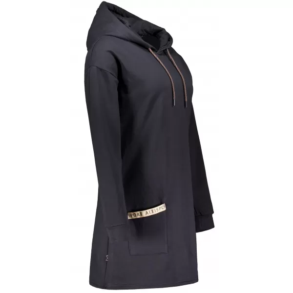  Hanorac de dama ALTISPORT IVIE NEGRU 