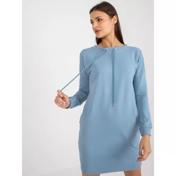  Rochie BASIC FEEL GOOD AP-SK-A-006.73 ALBASTRU DESCHIS 