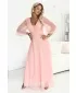 Rochie NUMOCO 682-2 PIERSICĂ