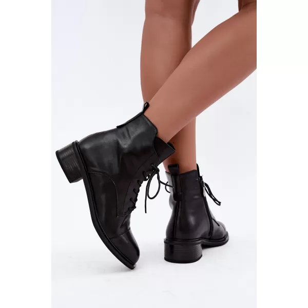  Botine de dama BOTO 25BT24-9234 NEGRU 