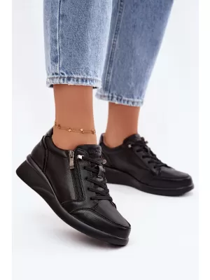 Botine de dama VINCEZA 79644 NEGRU
