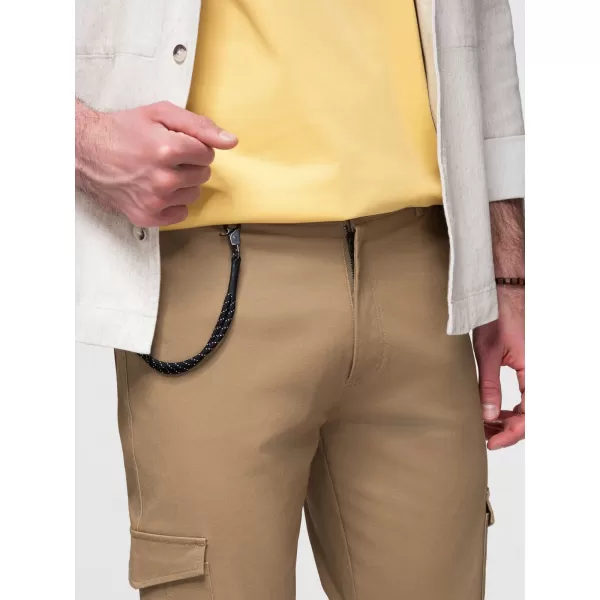  Pantaloni pentru bărbați OMBRE P1526 MARO DESCHIS 