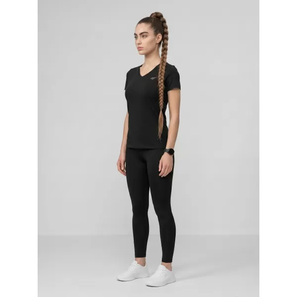  Tricou pentru femei 4F WMM00TTSHF3307 NEGRU ADÂNC 