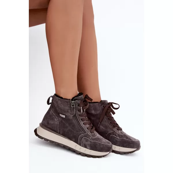  Cizme de dama BOTO 26BT17-651 GRI 