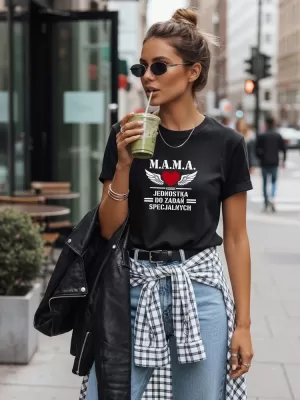Tricou de damă DSTREET NX5026RY-BK NEGRU