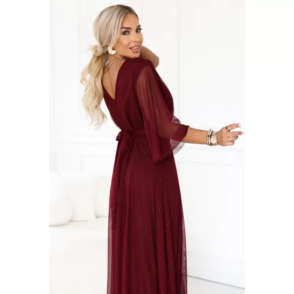  Rochie de femei NUMOCO 654-6 CLARET 