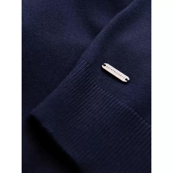  Tricou polo pentru bărbați OMBRE OM-POSS-0177 ALBASTRU MARIN 