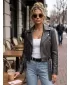 Geaca de dama DSTREET TY5720 NEGRU