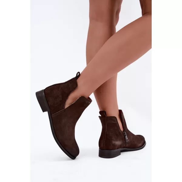  Botine de dama VINCEZA 133142 PIELE 