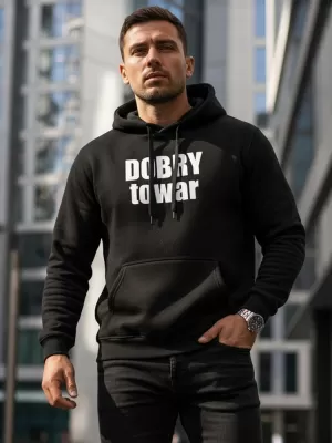 Hanorac pentru bărbați DSTREET NX0018B-BK NEGRU