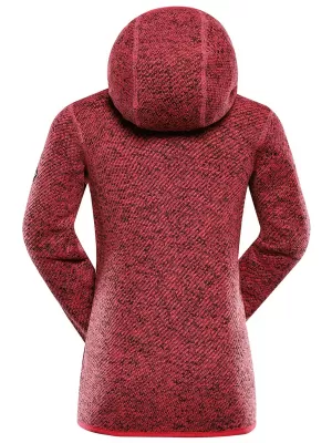 Pulover cald pentru copii ALPINE PRO ZEGO 3 ZMEURĂ