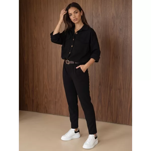  Set pentru femei DSTREET AY1239 NEGRU 