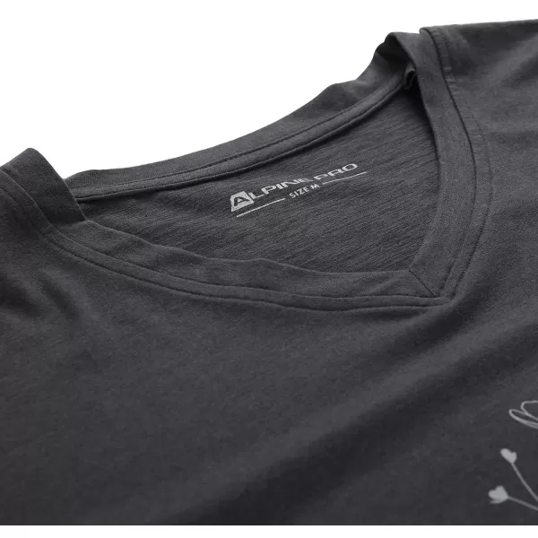  Cămașă de exterior pentru femei ALPINE PRO GREMA 3 VARIANTA NEAGRA PC 