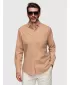 Cămașă pentru bărbați OMBRE N-OM-SHCS-0134 MARO DESCHIS