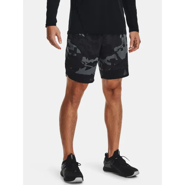  Pantaloni scurți pentru bărbați UNDER ARMOUR TRAIN STRETCH CAMO STS 1361508-012 GRI 