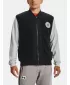 Jachetă pentru bărbați UNDER ARMOUR UA RIVAL FLC ALMA MATER BMBR 1366300-001 NEGRU