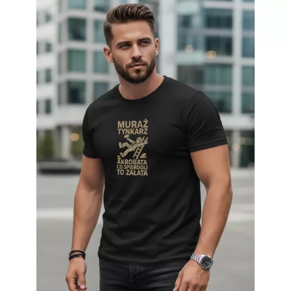  Tricou pentru bărbați DSTREET NX0106R-BK NEGRU 