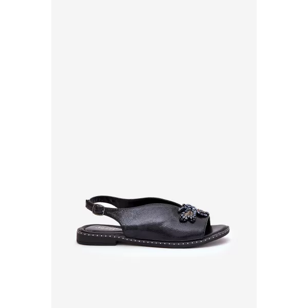  Sandale de dama BOTO RMR2060-22 NEGRU 
