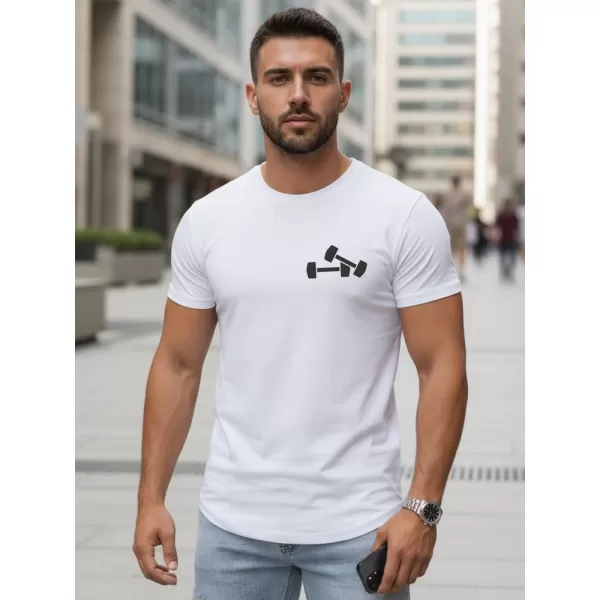  Tricou pentru bărbați DSTREET NX5086R ALB 