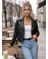 Geaca de dama DSTREET TY5723 NEGRU