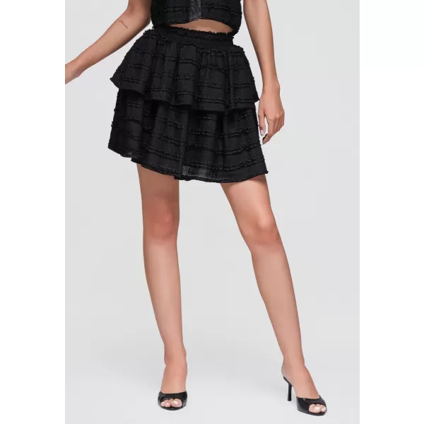  Fusta de dama OMBRE OW-GL-E0014 NEGRU 