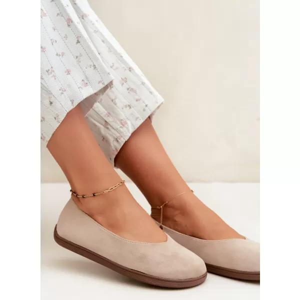  Balerini de dama BOTO 9877 BEJ 