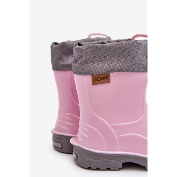  Welles pentru copii BOTO 951 PINK ROZ/GRI 
