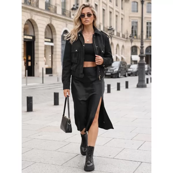 Geaca de dama DSTREET TY5875 NEGRU 
