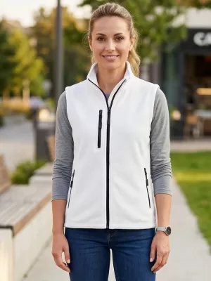 Vesta de dama fleece MALFINI EXIT W-525 ALB