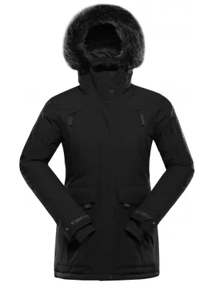 Geaca de iarna dama ALPINE PRO WERDA 3 NEGRU
