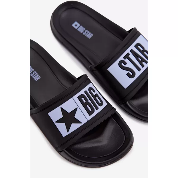  Papuci copii BIG STAR SHOES TT374A003 NEGRU/ALBASTRU 
