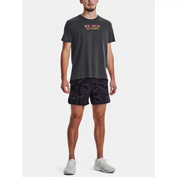  Pantaloni scurți pentru bărbați UNDER ARMOUR WE RUN IN PEACE SHORT 1377048-001 NEGRU 