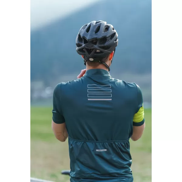  Tricou de ciclism pentru bărbați NORDBLANC CAMEL NBSMF8079 VERDE ÎNCHIS 
