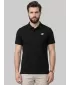 Tricou pentru bărbați cu guler 4F WMM00TPTSM0771 NEGRU ADÂNC