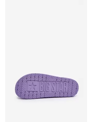 Papuci de damă BIG STAR SHOES LL274426 VIOLET