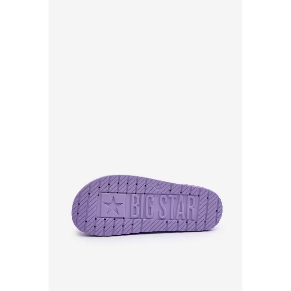  Papuci de damă BIG STAR SHOES LL274426 VIOLET 